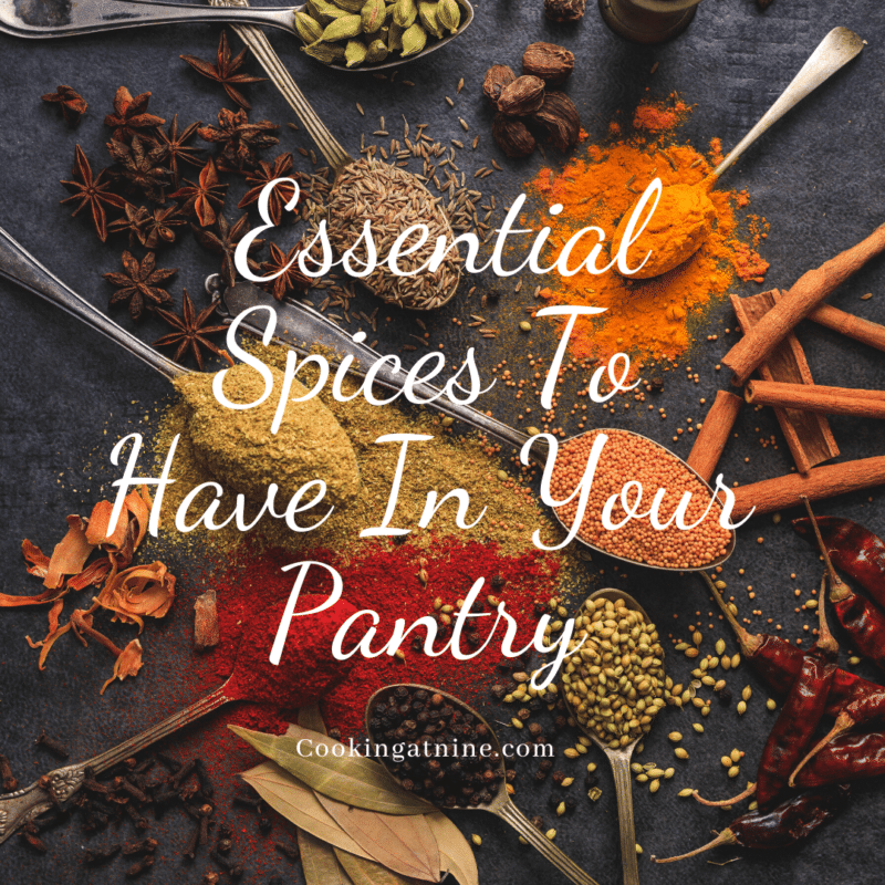 The Essential Pantry Spices List